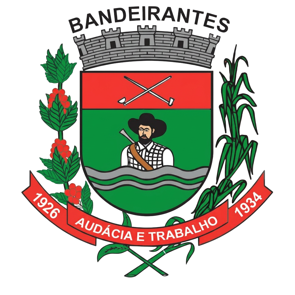Brasão da Prefeitura de Bandeirantes