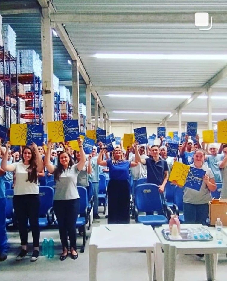 Palestra em semana de prevenção de acidentes
