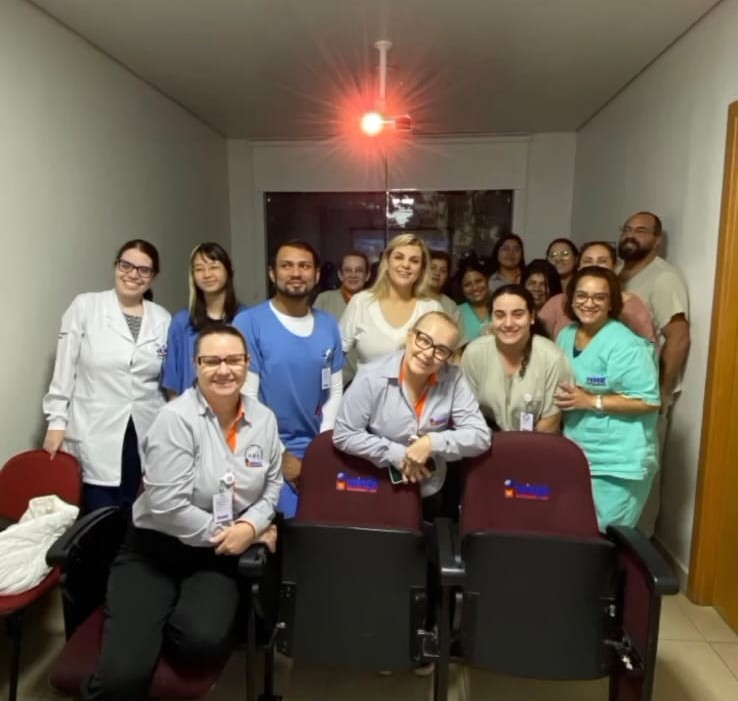 Treinamento para equipes de saúde